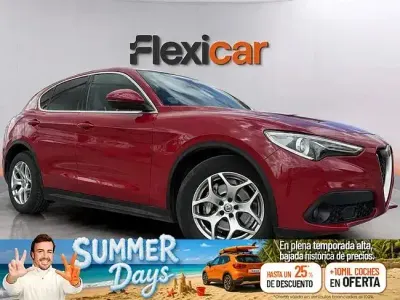 Usado Alfa Romeo Stelvio 190 CV (139 kW) 2019 Rojo SUV