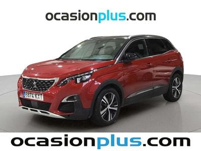 Usado Peugeot 3008 GT-line 131 CV (96 kW) 2019 Rojo SUV