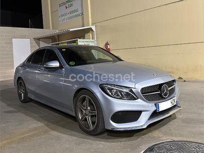 Usado Mercedes C220 170 CV (125 kW) 2014 Gris / plata Berlina