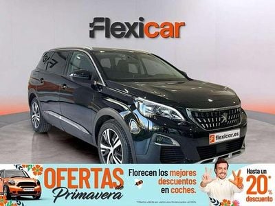 Usado Peugeot 5008 Allure 131 CV (96 kW) 2021 Negro SUV