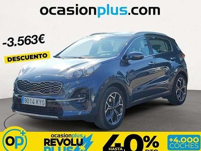 Usado Kia Sportage GT-Line 136 CV (100 kW) 2019 Azul SUV