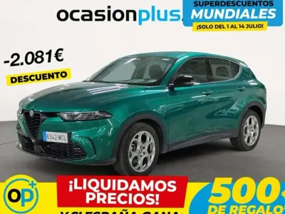 Usado Alfa Romeo Tonale Sprint 131 CV (96 kW) 2022 Verde SUV