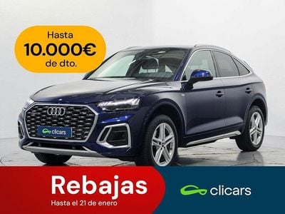 Azul Usado 2022 Audi Q5 Sportback S-Line SUV | 41.990 € (Buen precio)