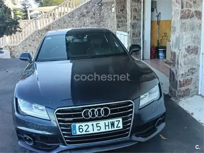 Usado Audi A7 Sportback S-Line 313 CV (230 kW) 2014 Azul Utilitario