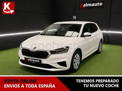 Usado Skoda Fabia Essence 80 CV (58 kW) 2023 Blanco Utilitario