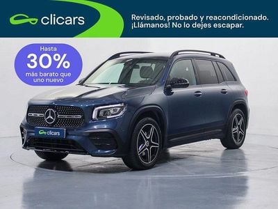 Usado Mercedes GLB200 150 CV (110 kW) 2021 Azul SUV
