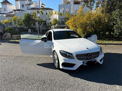 Blanco Usado 2017 Mercedes C300 AMG line Coupe | 38.500 €