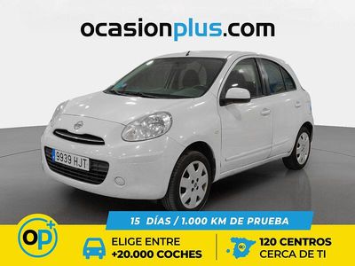 Usado Nissan Micra Acenta 80 CV (58 kW) 2012 Blanco Utilitario
