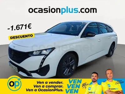 Usado Peugeot 308 SW Active 130 CV (95 kW) 2022 Blanco Familiar