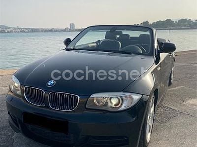 Negro Usado 2012 BMW 135 Cabriolet Sport Line Descapotable | 21.900 €