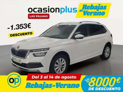 Usado Skoda Kamiq Active 110 CV (80 kW) 2022 Blanco SUV