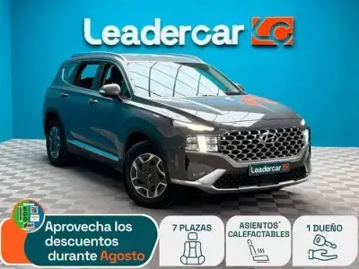 Usado Hyundai Santa Fe 230 CV (169 kW) 2021 Gris / plata SUV