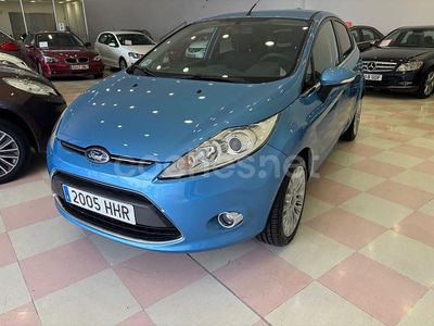 Azul Usado 2011 Ford Fiesta Titanium Berlina | 6700 € (Un poco caro)