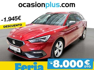 Rojo Usado 2021 Seat Leon ST FR Familiar | 17.719 € (Buen precio)