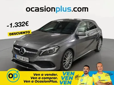 Usado Mercedes A200 136 CV (100 kW) 2018 Gris Berlina
