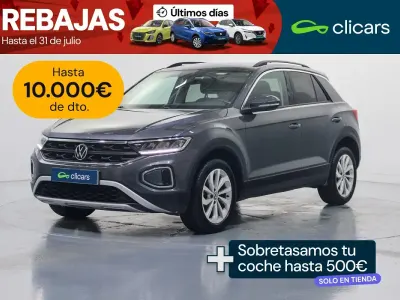 Usado VW T-Roc Life 115 CV (84 kW) 2022 Gris SUV