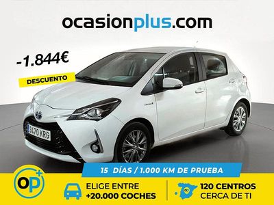 Usado Toyota Yaris Hybrid Active 100 CV (73 kW) 2018 Blanco