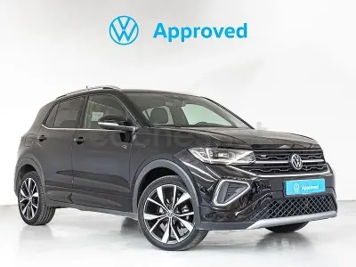 Usado VW T-Cross R-line 150 CV (110 kW) 2024 Negro SUV