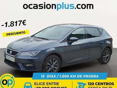 Usado Seat Leon Style 116 CV (85 kW) 2020 Gris Utilitario