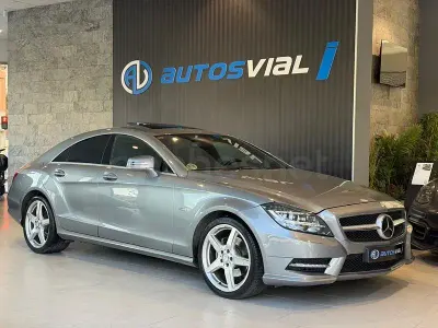 Usado Mercedes CLS350 265 CV (194 kW) 2011 Gris / plata Berlina