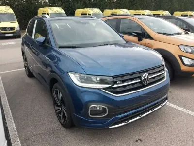 Usado VW T-Cross Sportline 110 CV (80 kW) 2022 Azul SUV
