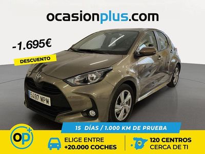 Marrón Usado 2024 Toyota Yaris Hybrid Active Berlina | 18.650 € (Precio justo)