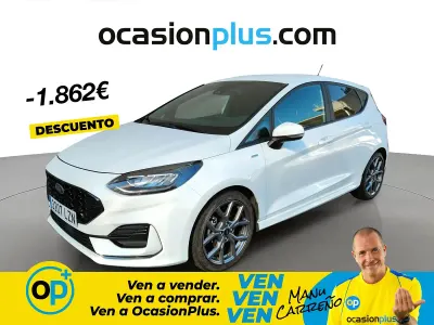 Usado Ford Fiesta ST-Line 155 CV (114 kW) 2022 Blanco Utilitario