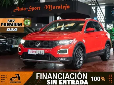 Usado VW T-Roc Sportline 150 CV (110 kW) 2022 Rojo SUV