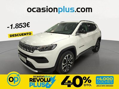 Usado Jeep Compass Limited 130 CV (95 kW) 2021 Blanco SUV