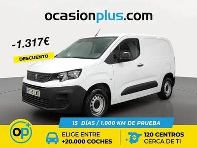 Blanco Usado 2022 Peugeot Partner Monovolumen | 12.290 € (Precio justo)