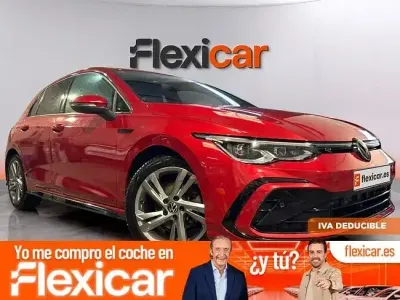 Usado VW Golf VII R-line 150 CV (110 kW) 2021 Rojo Utilitario