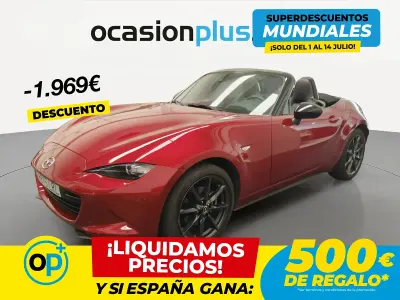 Usado Mazda MX5 160 CV (117 kW) 2018 Rojo Descapotable