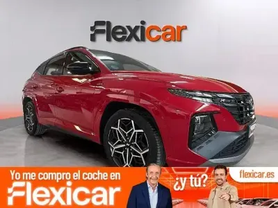 Usado Hyundai Tucson N Line 150 CV (110 kW) 2022 Rojo SUV
