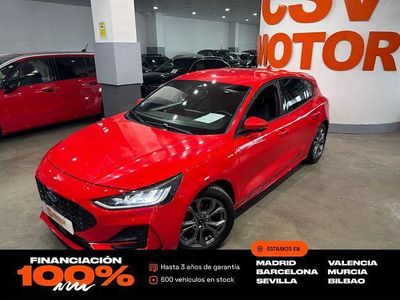 Usado Ford Focus ST-Line 126 CV (92 kW) 2023 Rojo Berlina