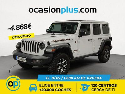 Usado Jeep Wrangler Rubicon 270 CV (198 kW) 2020 Blanco SUV
