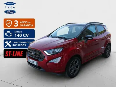 Usado Ford Ecosport S 140 CV (102 kW) 2019 Granate SUV