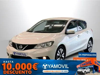 Occasion Nissan Pulsar Tekna 110 ch (80 kW) 2015 Blanc Citadine