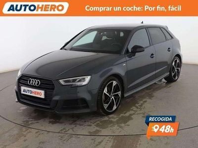 Gris Usado 2019 Audi A3 Sportback S-Line Utilitario | 19.999 € (Precio justo)