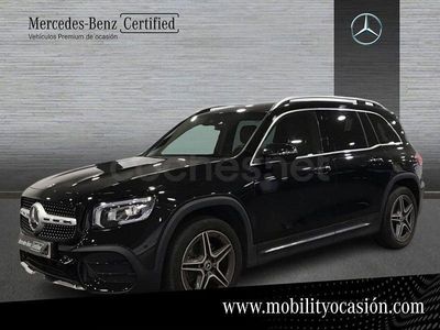 Usado Mercedes GLB200 AMG line 150 CV (110 kW) 2022 Negro noche SUV