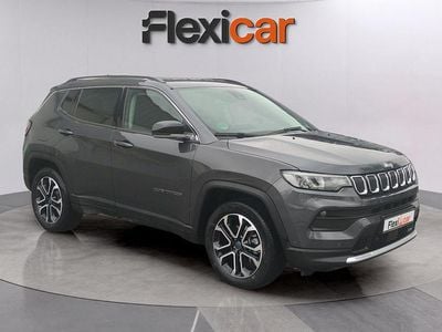 Gris Usado 2021 Jeep Compass Limited SUV | 17.490 € (Precio justo)