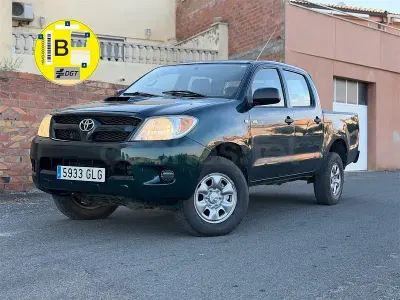 Usado Toyota HiLux 120 CV (88 kW) 2009 Verde Pickup/Camioneta
