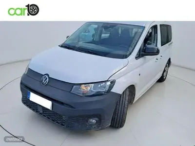 Usado VW Caddy 122 CV (89 kW) 2021 Blanco Monovolumen