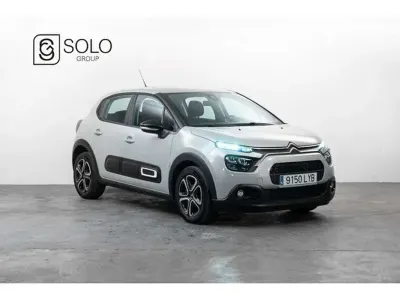 Usado Citroën C3 Feel 83 CV (61 kW) 2022 Gris Utilitario