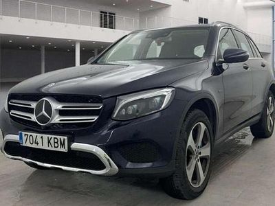 Usado Mercedes GLC350 320 CV (235 kW) 2017 Azul SUV