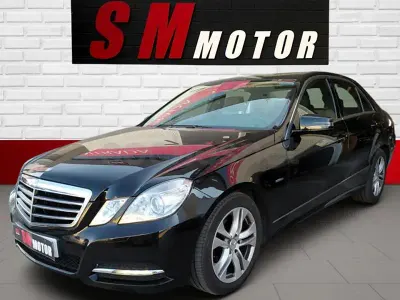 Occasion Mercedes E200 Avantgarde 184 PK (135 kW) 2011 Zwart Sedan
