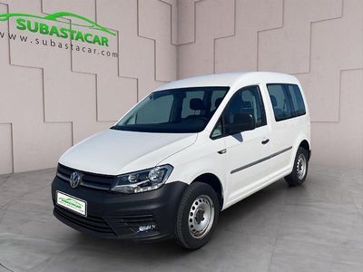 Usado VW Caddy 75 CV (55 kW) 2019 Blanco Monovolumen