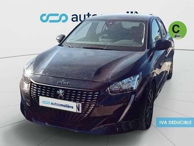 Usado Peugeot 208 Active 102 CV (75 kW) 2023 Negro Utilitario