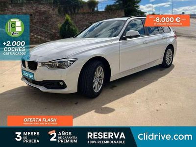 Usado BMW 320 Efficient Dynamics 163 CV (119 kW) 2015 Blanco Familiar