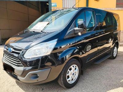 Usado Ford Transit Custom Trend 125 CV (91 kW) 2014 Negro Familiar