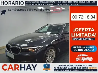 Usado BMW 530e 292 CV (214 kW) 2021 Gris / plata Familiar